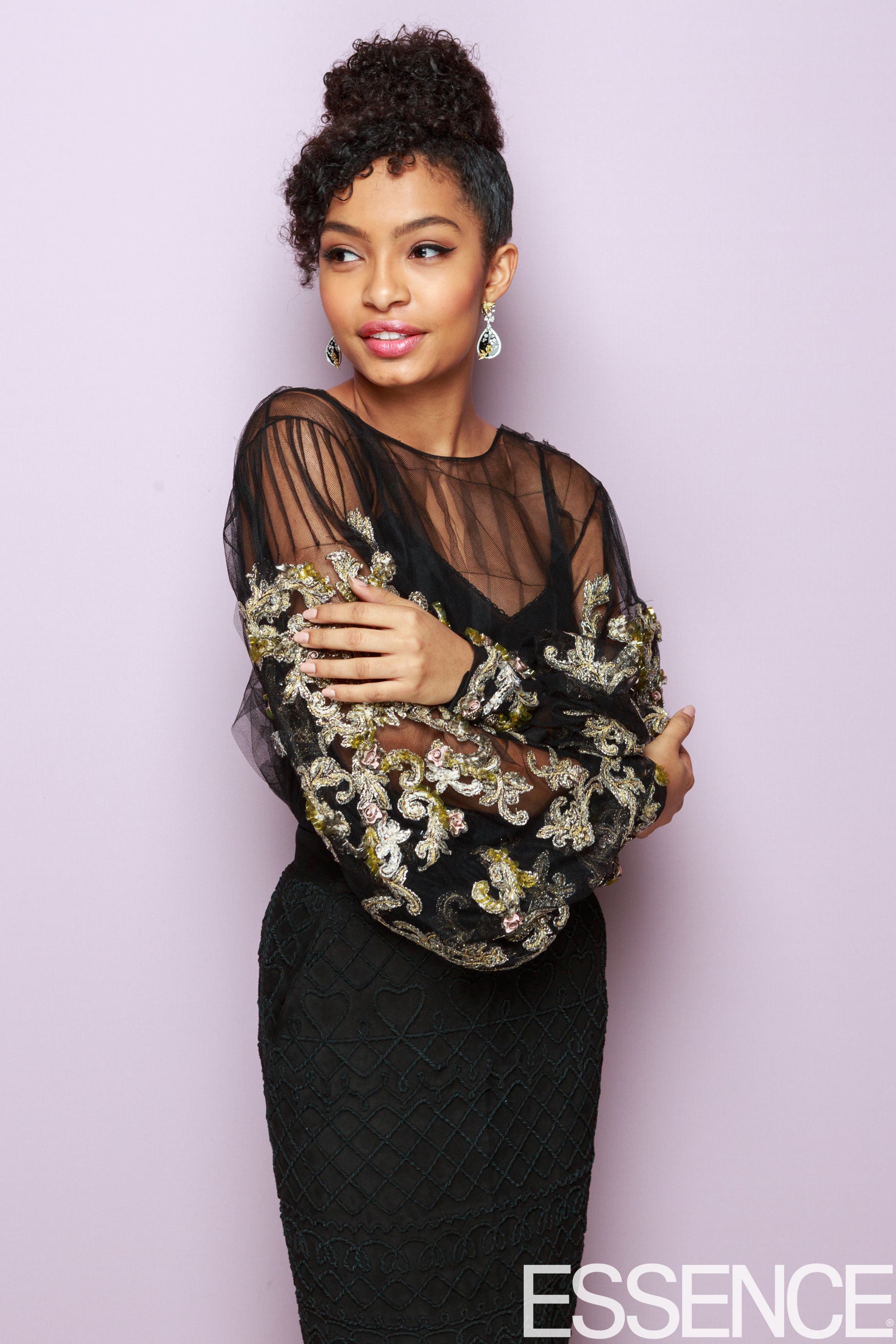 How A Family Friend's Diagnosis Inspired Yara Shahidi To Take A Stand Against Breast Cancer
